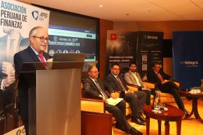 Alejandro Gómez Saba, presidente de la Asociación Peruana de Finanzas (APEF). Foto: Cortesía.