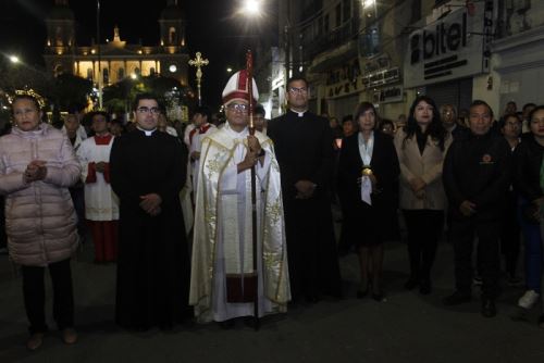 Monseñor Edinson Farfán destacó el reciente aumento en la cantidad de peregrinos que visitan la Catedral de Chiclayo, especialmente desde el histórico mensaje del Papa León XIV el 8 de mayo, tras su elección.
