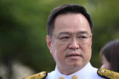 El primer ministro de Tailandia, Anutin Charnvirakul, en imagen de setiembre de 2025. Foto: AFP