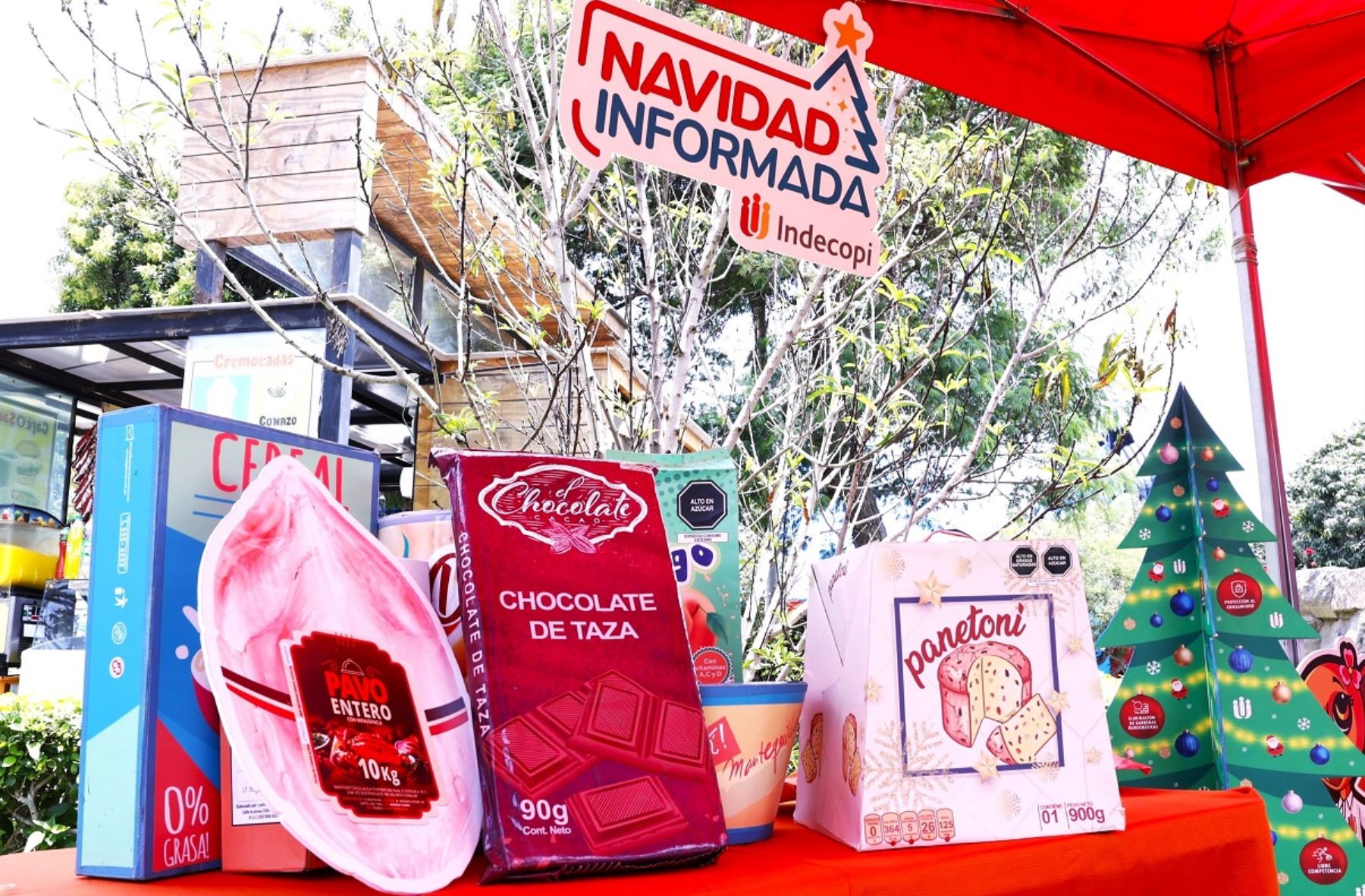 Indecopi lanza campaña “Navidad informada 2025” para promover compras seguras. Foto: Cortesía.