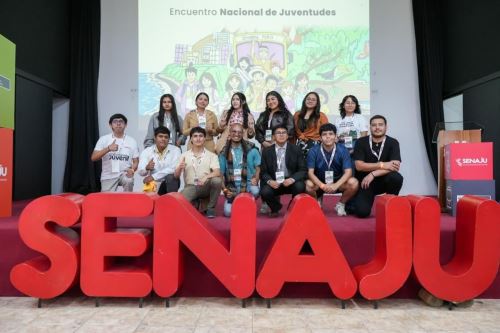 Jóvenes de todo el país abren Encuentro Nacional de Juventudes 2025 en Huampaní. Foto: ANDINA/Difusión