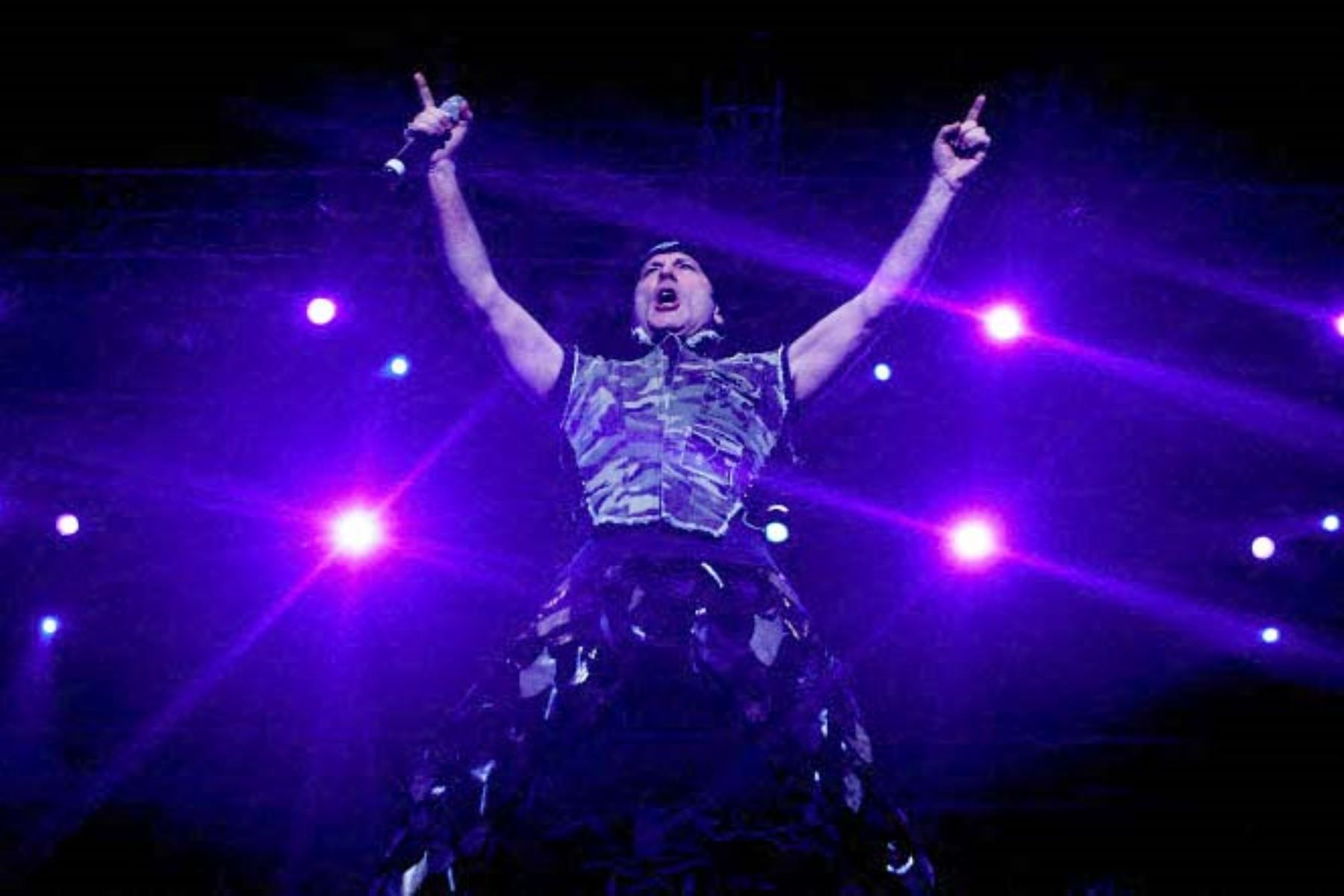 Iron Maiden anuncia una nueva gira. Foto: AFP