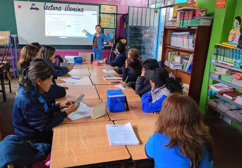 Más de 24,000 estudiantes de primaria de la provincia de Ica y 800 docentes se han beneficiado con la iniciativa que impulsan la empresa agroexportadora Agrokasa. Foto: Genry Bautista
