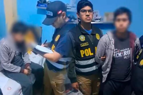 PNP detiene a sujeto acusado de pornografía infantil en Ate. Foto: Composición/Captura