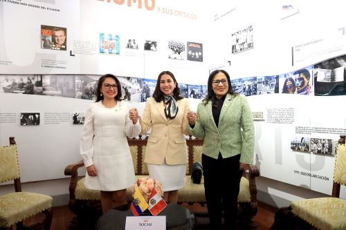La ministra de Desarrollo e Inclusión Social, Lesly Shica, participó en el XVI Gabinete Binacional Perú-Ecuador. Foto: Midis