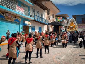 Otuzco se convierte en la capital de la religiosidad de La Libertad. Miles de devotos se congregan para participar de la Festividad en Honor a la Inmaculada Virgen de la Puerta, declarada Patrimonio Cultural de la Nación en 2012. ANDINA/Difusión