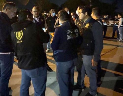 La Fiscalía Especializada contra la Criminalidad Organizada y la División de Investigación  de Alta Complejidad (Diviac) de la Policía Nacional, realizaron una requisa en el penal de Chiclayo. ANDINA/Difusión