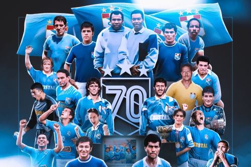 Sporting Cristal celebra sus 70 años de aniversario