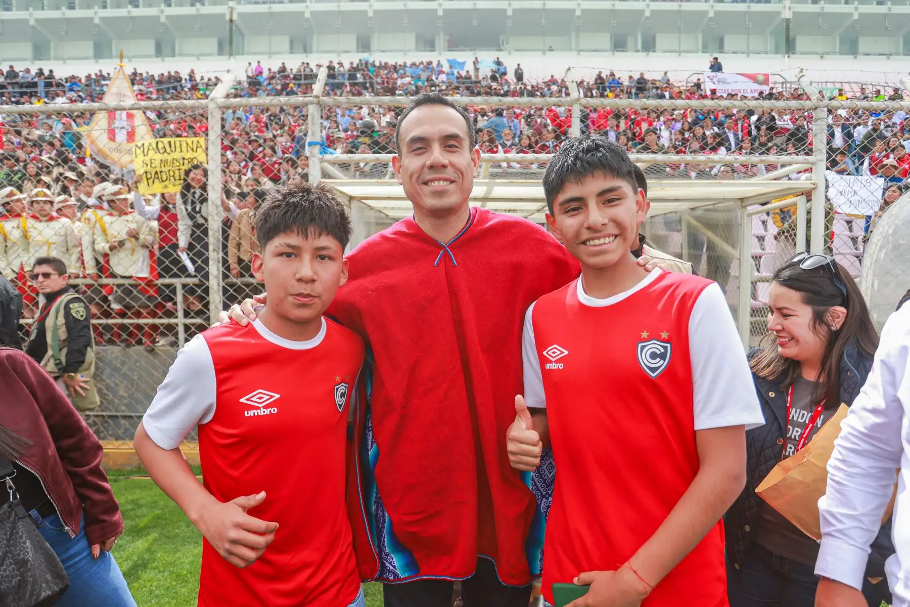 El presidente José Jerí participó en la ceremonia de afectación al uso del Estadio Inca Garcilaso de la Vega. Foto: ANDINA/ Prensa Presidencia