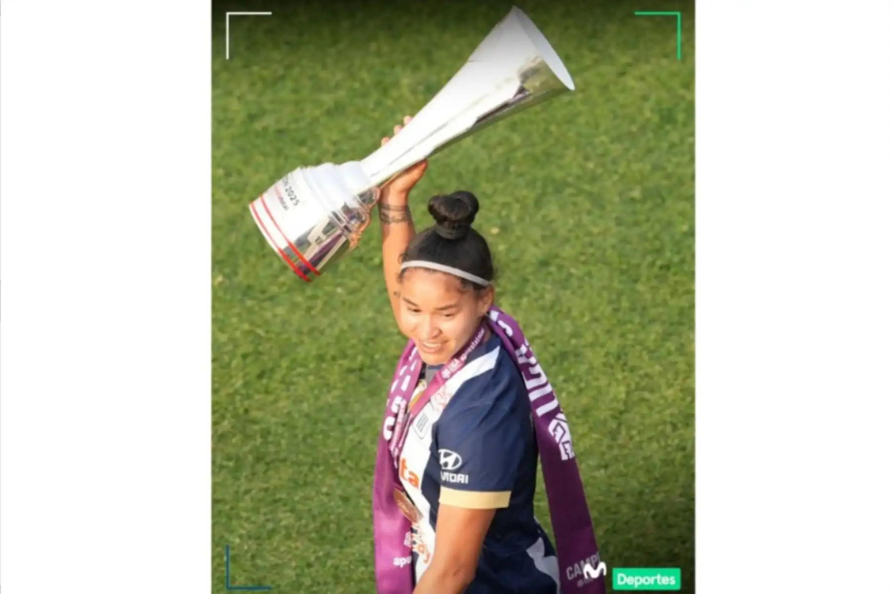Imponiendo toda su experiencia y jerarquía, Alianza Lima empató 2-2 con Universitario en la VIDU y se consagró bicampeón nacional de la Liga Femenina, tras superar con un global de 5-3. Yomira Tacilla y Neidy Romero -qué golazo le salió- marcaron para las íntimas. Foto: Difusión