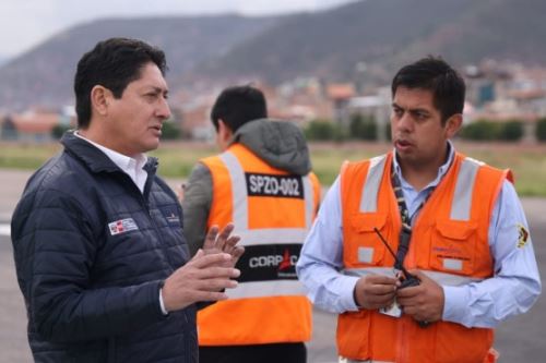 El aeropuerto internacional de Chinchero transformará la conectividad de la región Cusco, afirmó el viceministro de Transportes, Juan Haro. Foto: MTC