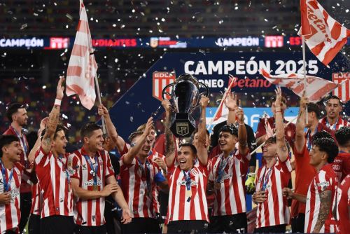 Estudiantes levantó su primer título liguero en quince años al consagrarse campeón del torneo Clausura de la Liga de Argentina