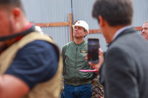 Presidente Jerí supervisa avances del establecimiento de salud Siete Cuartones en Cusco