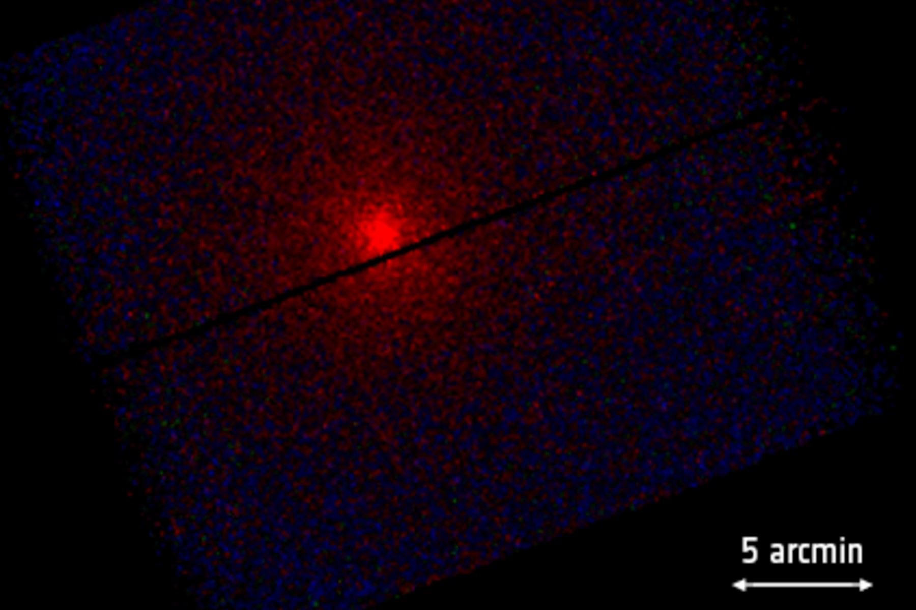 La Agencia Espacial Europea captó por primera vez la emisión en rayos X del cometa 3I/ATLAS, revelando información clave sobre su composición. Foto: ESA