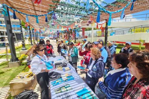 La feria itinerante Cultura del Agua se desarrolló en el distrito cusqueño de Wanchaq. Foto: ANA/Difusión.