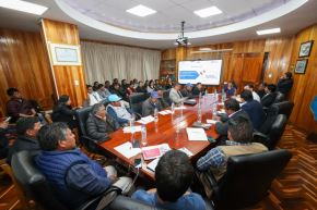 El megaproyecto de agua potable y alcantarillado beneficiará a más de 370,000 habitaciones de 217 urbanizaciones de Juliaca y San Miguel, región Puno. Foto: MVCS