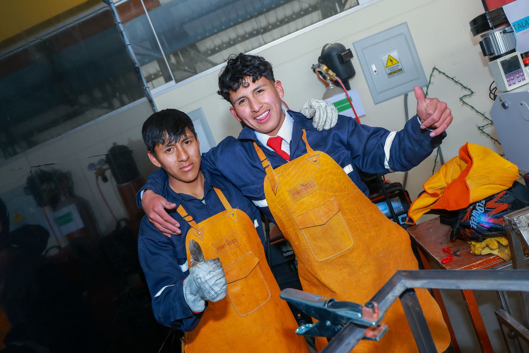 Presidente José Jerí supervisa la I.E. Industrial N.° 12 Cristo Rey en Coracora, Ayacucho.
Foto: ANDINA/Prensa Presidencia