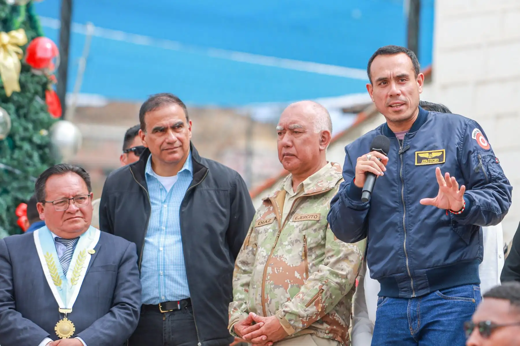 Presidente José Jerí recibe la llave de la ciudad en Coracora y anuncia atención a demandas locales.
Foto: ANDINA/Prensa Presidencia