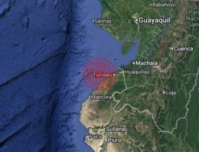 El epicentro del sismo se localizó a 26 kilómetros del suroeste del distrito de Zorritos, provincia de Contralmirante Villar, región Tumbes. Foto: ANDINA/Difusión