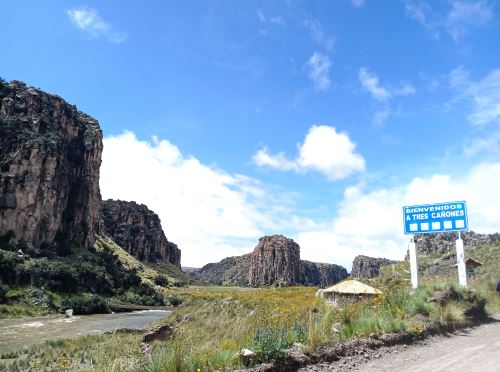El Cañón de Suykutambo, ubicado en la provincia cusqueña de Espinar será uno de los atractivos turísticos que se pondrán en valor con la nueva carretera que unirá Cusco y Arequipa.