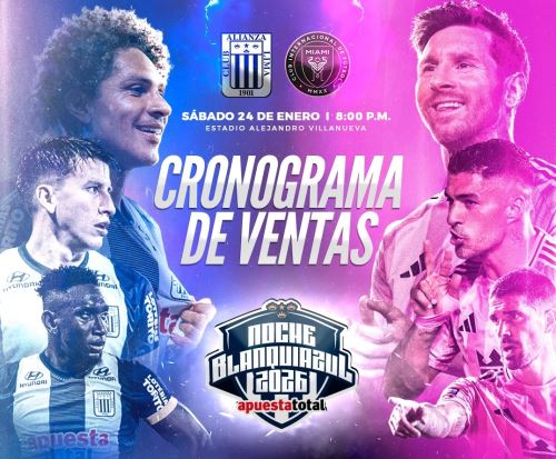 Alianza Lima anunció la venta de las entradas para ver el partido ante Inter Miami