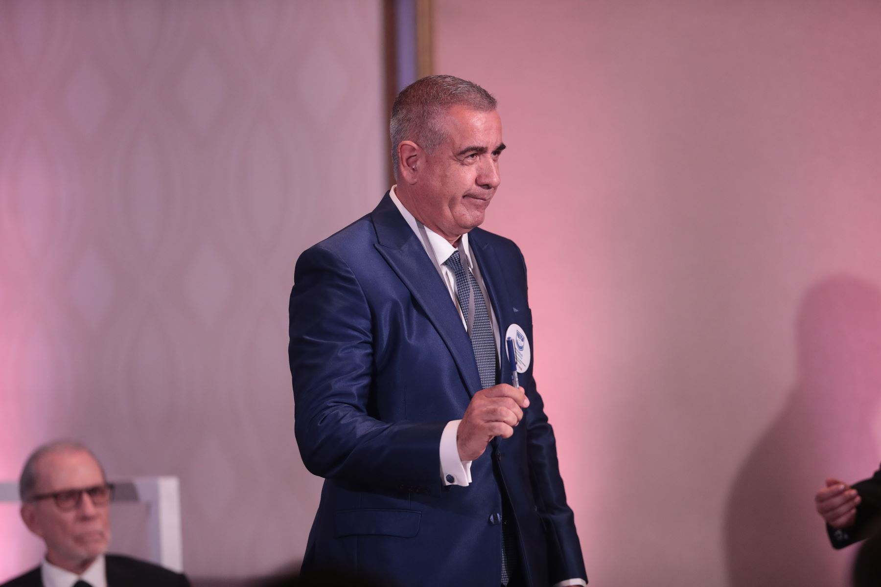 Partido político Integridad de Wolfgang Grozo en la suscripción del Pacto Ético Electoral organizado por el Jurado Nacional de Elecciones JNE el jueves 18 de diciembre de 2025 en el Hotel Sheraton de Lima. Foto: ANDINA/Verónica Calderón Zúñiga