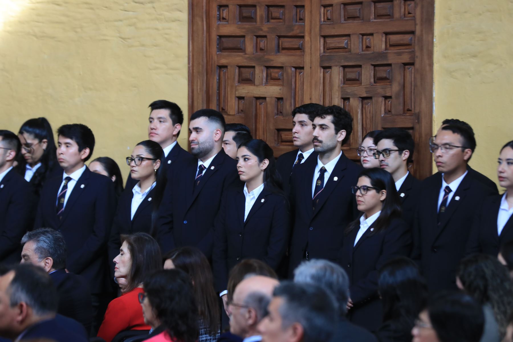 Ceremonia de clausura del Año Lectivo 2025 de la academia Diplomática del Perú Javier Pérez de Cuéllar, que se realizó en el Palacio de Torre Tagle del Ministerio de Relaciones Exteriores el jueves 18 de diciembre. Foto: ANDINA/Ricardo Cuba