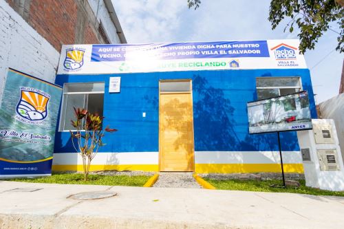 Se entregó la segunda vivienda del programa Techo Propio Villa El Salvador. Foto: ANDINA/Difusión
