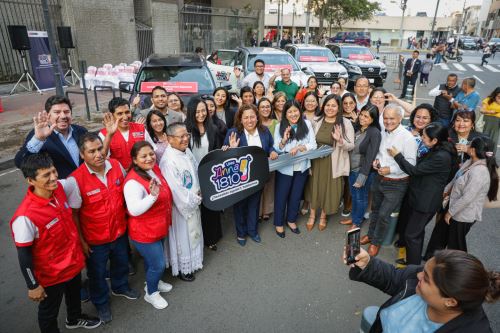 Con estas movilidades, el MIMP potencia su capacidad de respuesta y los distintos servicios que brinda a quienes más lo necesitan. Foto: MIMP