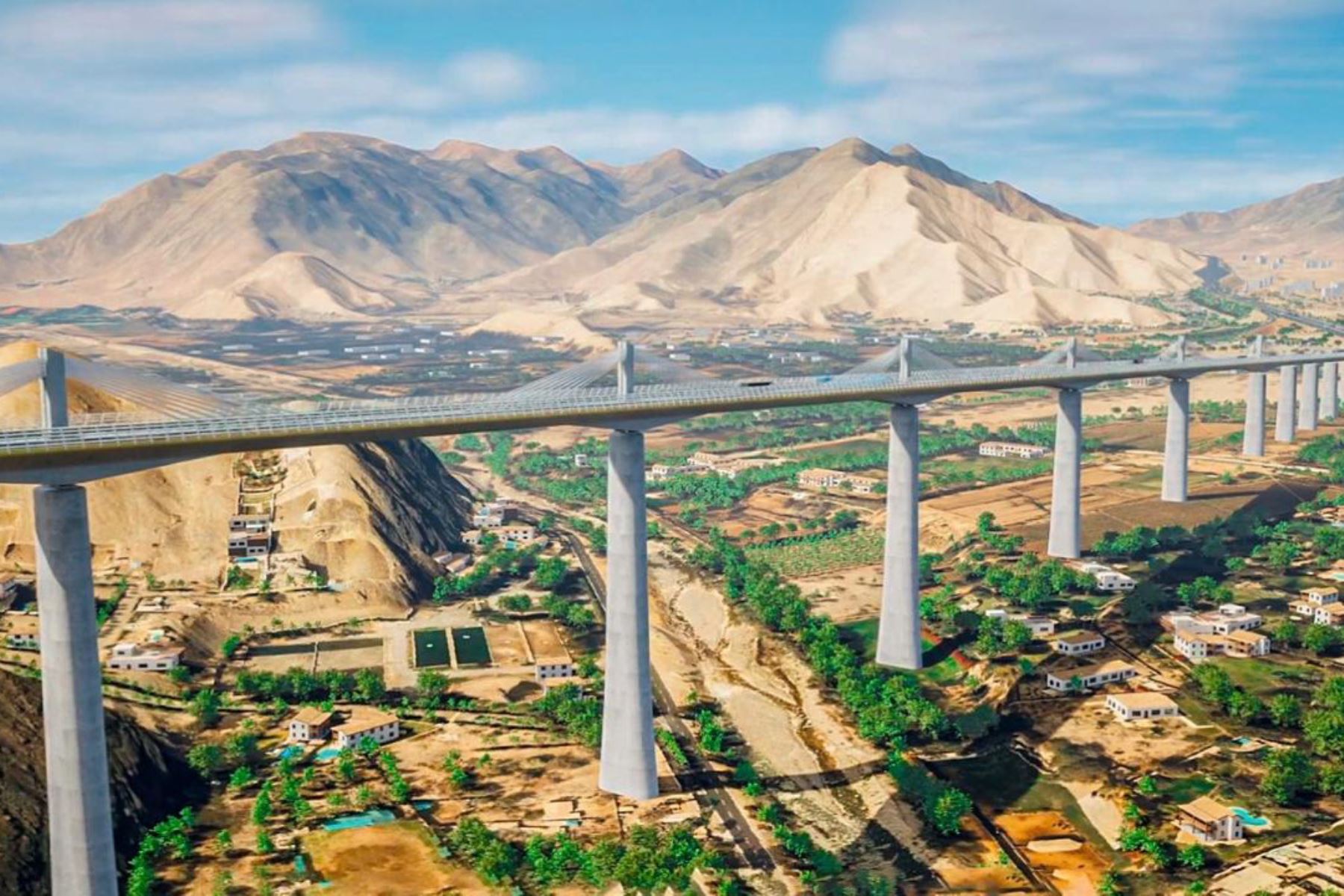 La infraestructura vial es vital para el desarrollo del Perú. ANDINA/Difusión