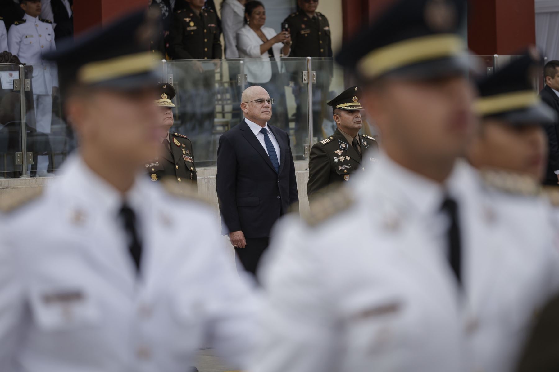 Premier, Ernesto Álvarez asiste a la ceremonia de clausura del año académico 2025 - colegio militar Leoncio Prado. Foto: ANDINA/Difusión