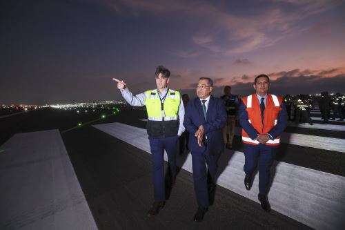 El Aeropuerto Internacional Jorge Chávez queda preparado para atender a más de 25 millones de pasajeros al año y alrededor de 500 vuelos diarios.ANDINA/Difusión