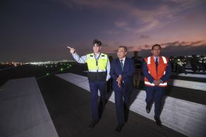 El Aeropuerto Internacional Jorge Chávez queda preparado para atender a más de 25 millones de pasajeros al año y alrededor de 500 vuelos diarios.ANDINA/Difusión