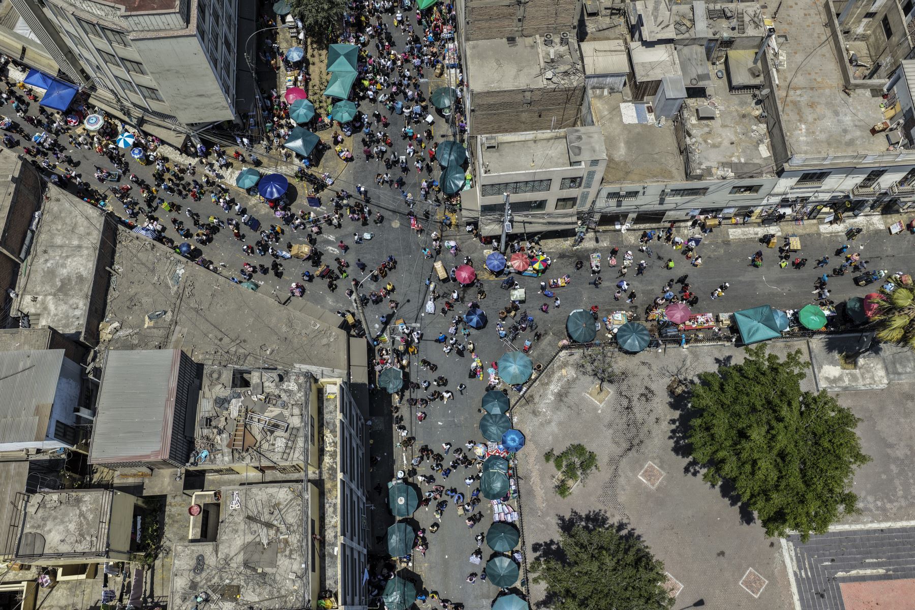 La oferta comercial incluye una amplia variedad de productos. En la zona se venden juguetes, lozas, telas, árboles y adornos navideños, luces, artefactos eléctricos y muchos artículos más. Foto: ANDINA/Jhonel Rodríguez Robles