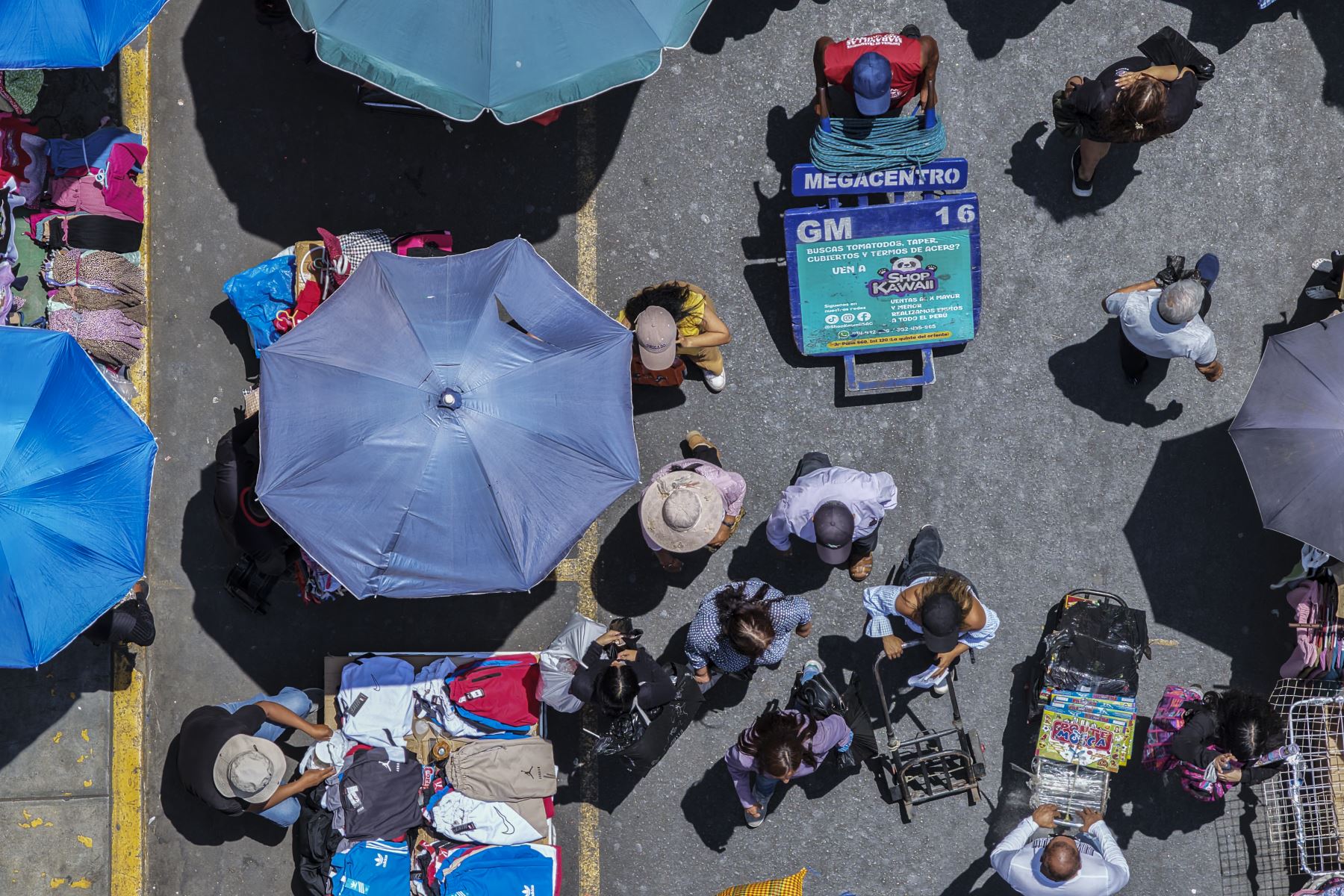 Según Cieza, en Mesa Redonda se comercializan más de 100.000 productos distintos. Esta diversidad permite atender tanto a compradores finales como a pequeños emprendedores. Foto: ANDINA/Jhonel Rodríguez Robles