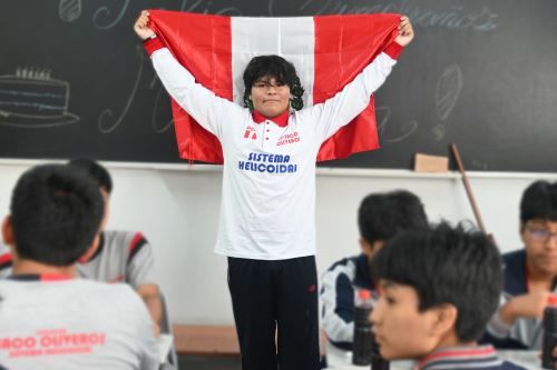Kalieth Castro fue seleccionado en el programa Huarmis Space 2025, que promueve la formación científica y tecnológica en niños y adolescentes del país. Foto: ANDINA/Difusión