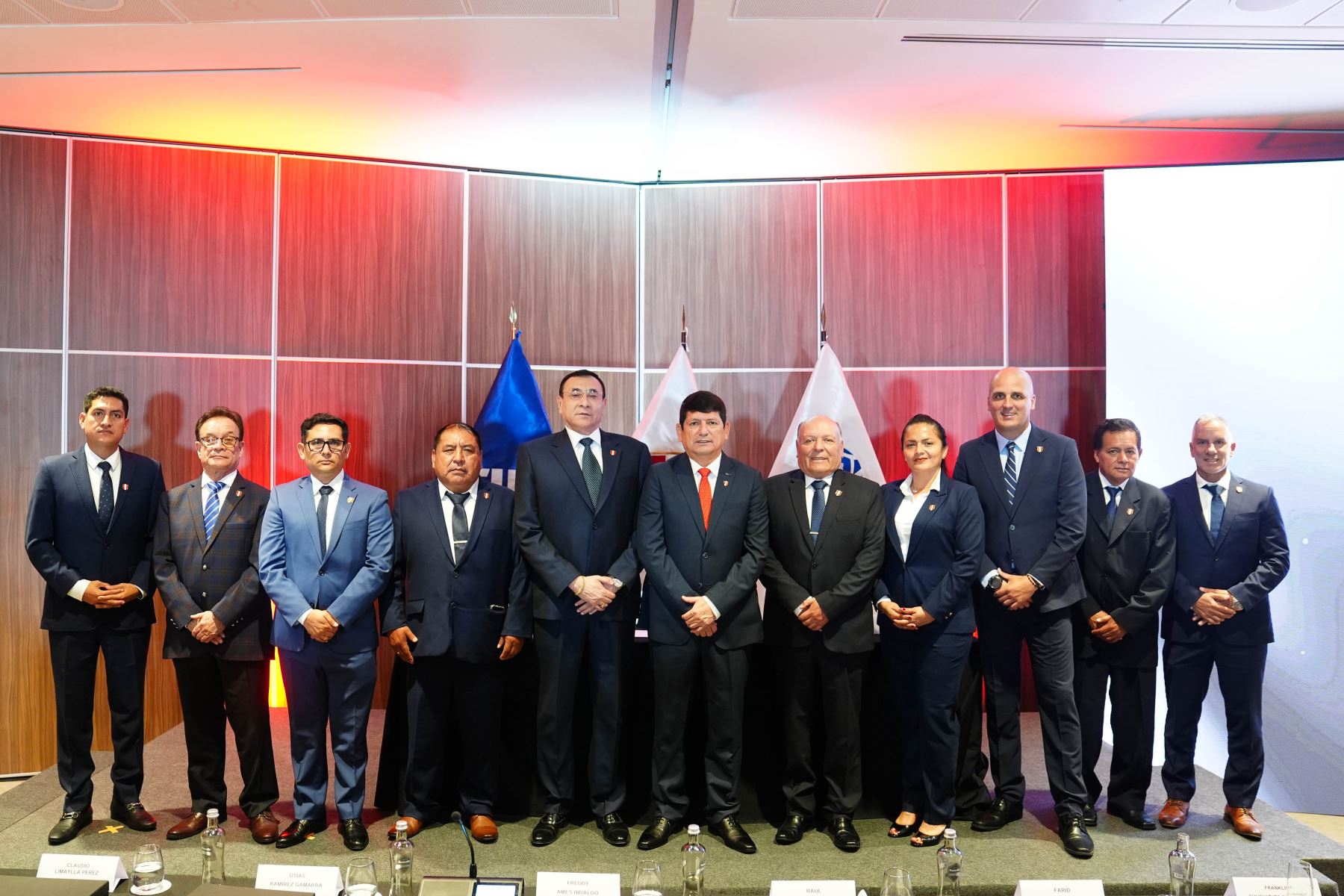 Juramentación e instalación de la Junta Directiva 2025-2030 de la FPF. Foto: ANDINA/ FPF