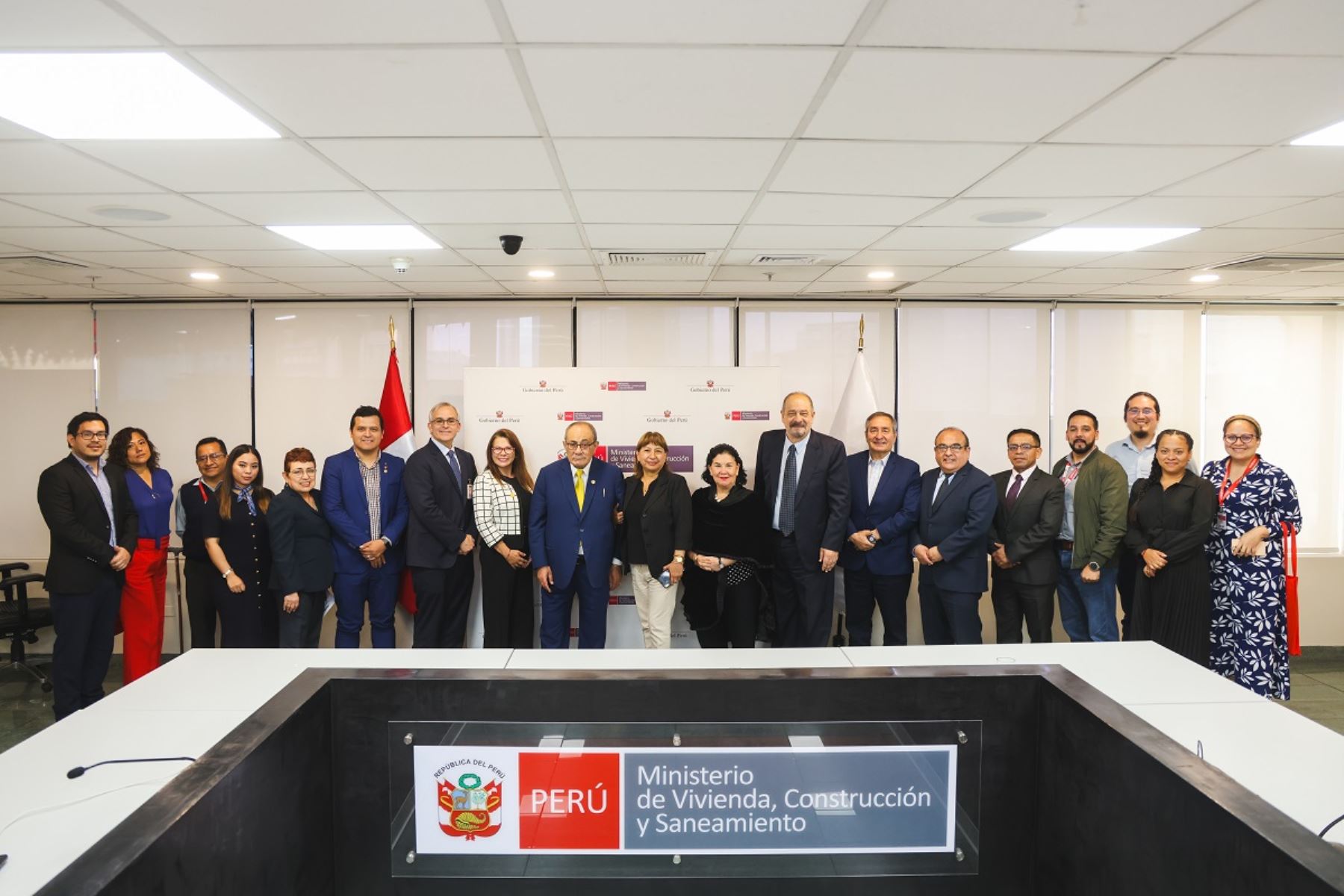Cierre del II Encuentro de Integridad y Compliance en la Gestión del Agua, Saneamiento y la Vivienda. Foto: Cortesía.