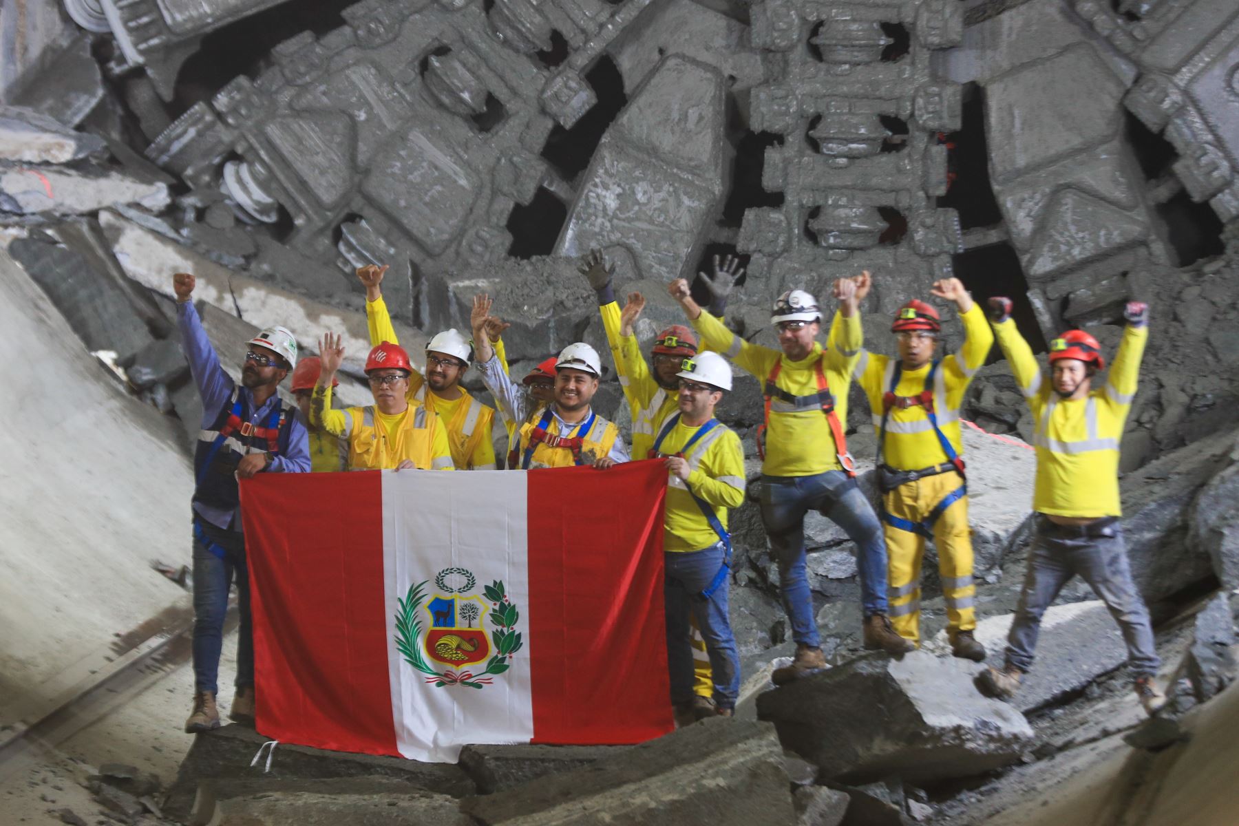 La Línea 2 del Metro de Lima recorrerá aproximadamente 27 kilómetros de forma subterránea y unirá Ate con el Callao, convirtiéndose en el primer metro completamente subterráneo del país.  Foto: ANDINA/Ricardo Cuba