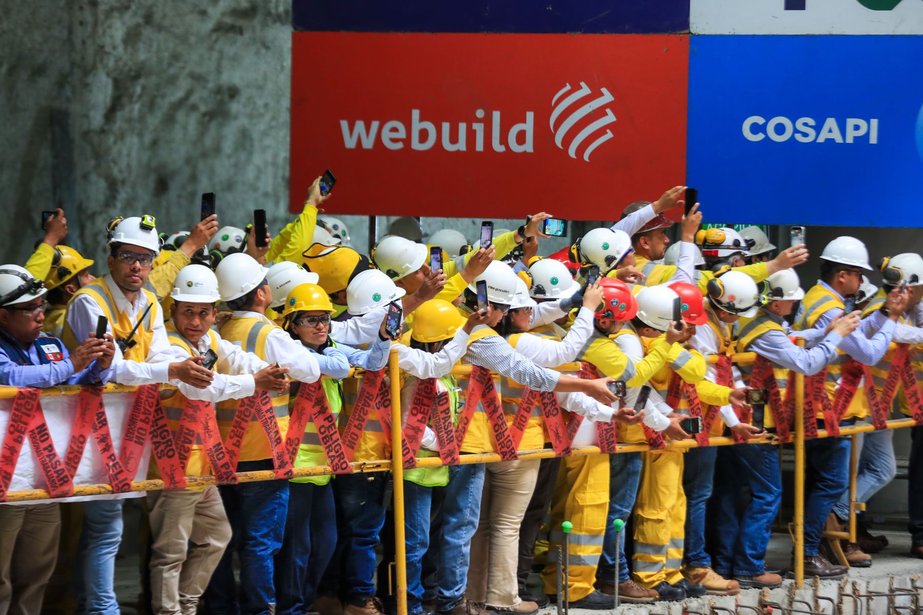 Una vez finalizado el recorrido completo de la tuneladora, la implementación de las estaciones se realizará de manera progresiva, conforme a los cronogramas técnicos establecidos. Foto: ANDINA/Ricardo Cuba