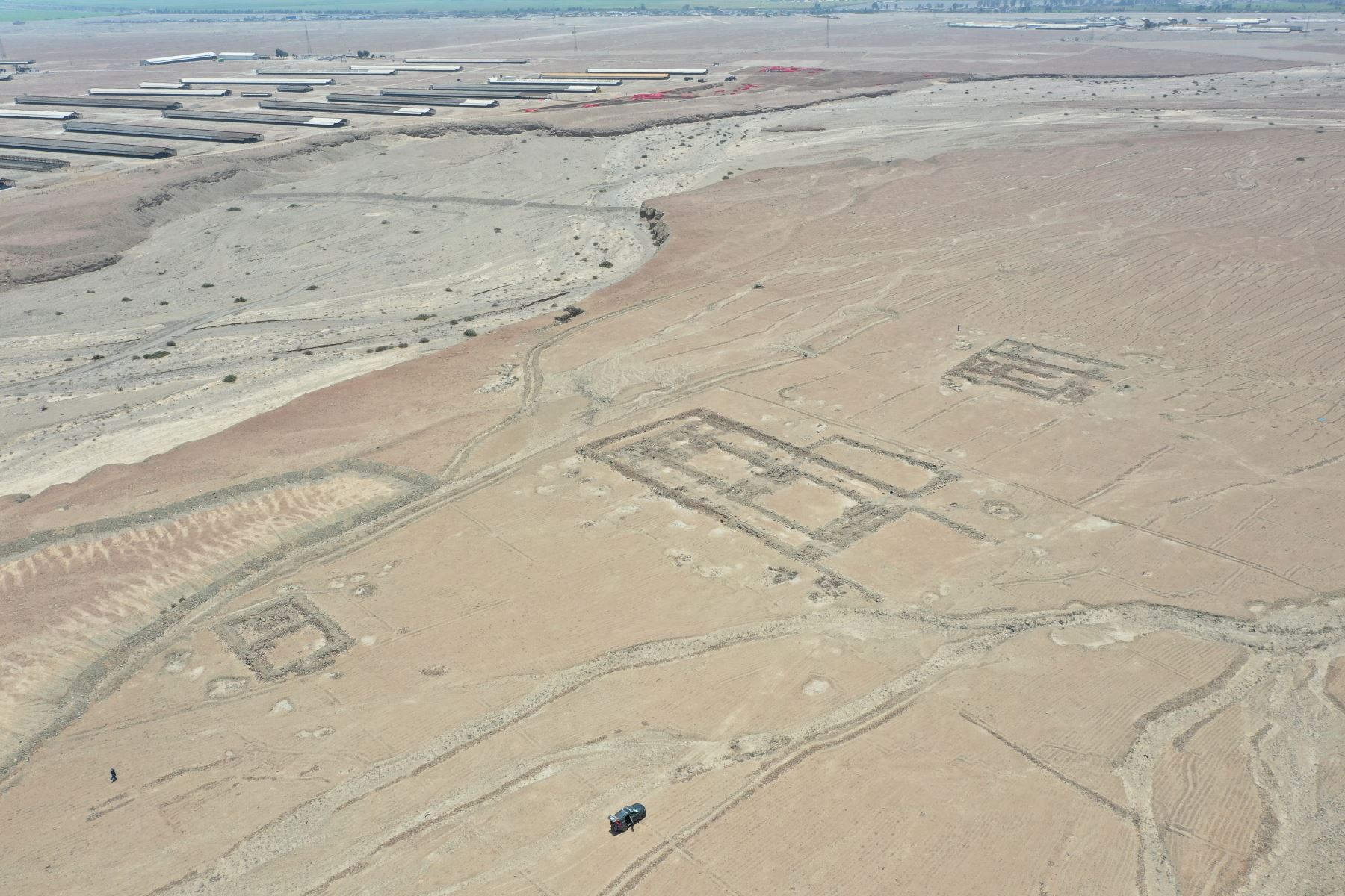 Nuevos estudios arqueológicos confirman que el sitio de Quebrada del Oso, ubicado en la margen sur del valle de Chicama, fue un importante centro de producción agrícola y administrativo del Imperio Chimú. Foto: ANDINA/Difusión
