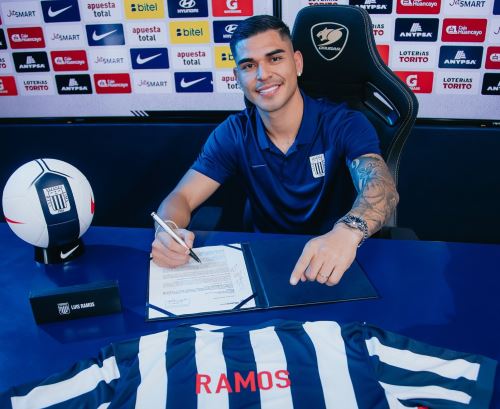 Luis Ramos fichó por Alianza Lima hasta el 2028