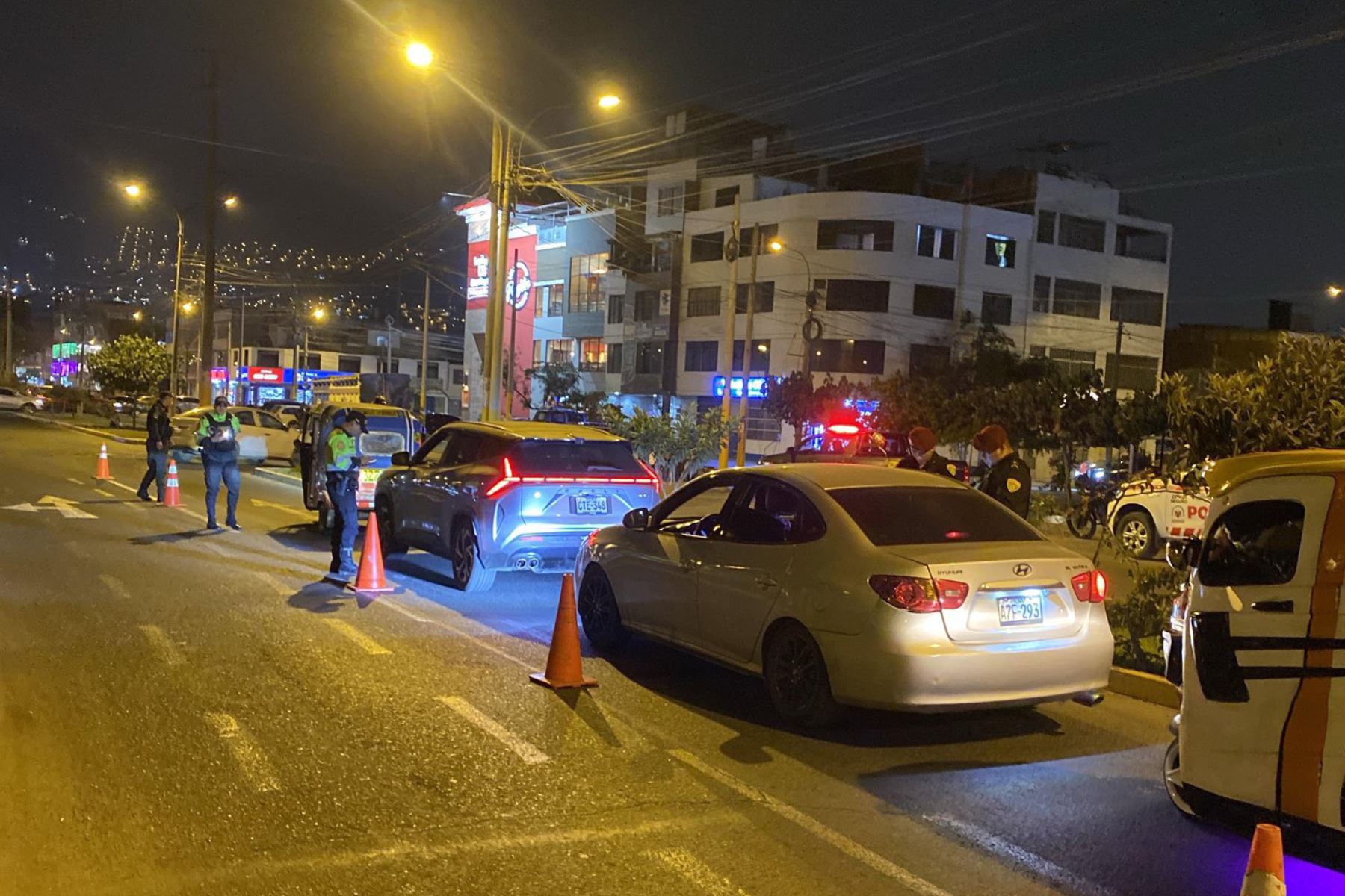 Asimismo, se efectúa el control a vehículos menores e intervienen hoteles de la zona Industrial y calle Los Andes. Foto: ANDINA/Difusión