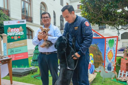 Presidente Jerí lideró lanzamiento de campaña "Más amor, menos ruido" para sensibilizar sobre uso de pirotecnia en Navidad