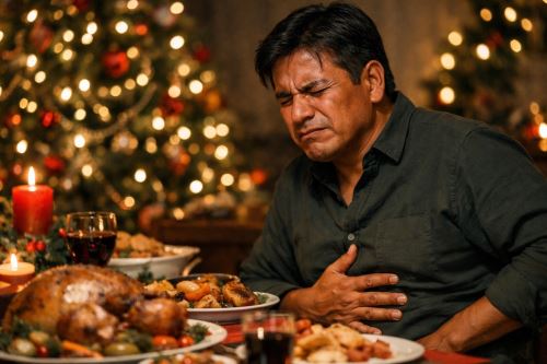 Minsa advierte sobre los problemas digestivos que ocurren durante Navidad. Foto: ANDINA/Difusión