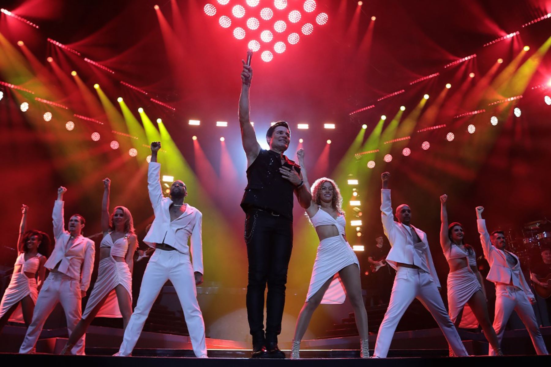 Concierto Chayanne, 17 de julio en el Estadio Nacional como parte de su gira "Bailemos otra vez tour".  Foto: ANDINA/Difusión