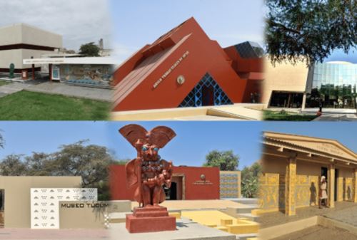Los museos Tumbas Reales de Sipán, Museo Arqueológico Nacional Brüning, Museo Nacional de Sicán de Ferreñafe, Museo de Sitio Túcume, Museo de Sitio Huaca Rajada–Sipán y Museo de Sitio Huaca Chotuna–Chornancap atenderán al público de martes a domingo, desde las 9:00 a. m. desde enero 2026.