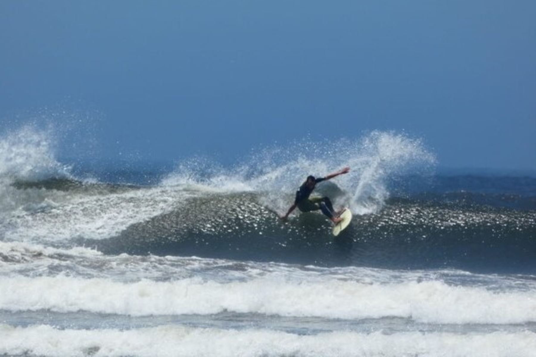 La playa Puerto Malabrigo, en la región La Libertad, obtuvo la Distinción Ambiental, en reconocimiento a su adecuada gestión ambiental. Foto: Minam