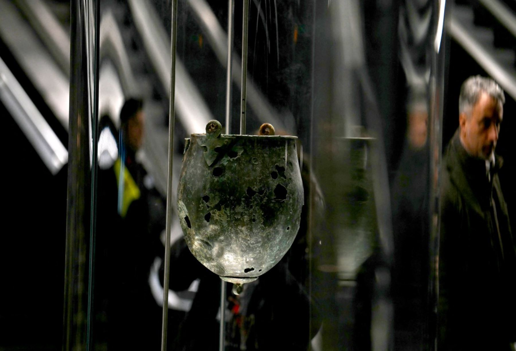 Ante la singular complejidad geológica de Roma, la línea C adoptó una técnica "arqueológica descendente", desarrollada específicamente para las estaciones del centro histórico. AFP