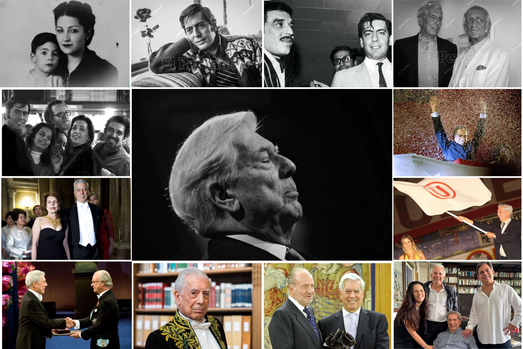 ¡Nobel eterno! La muerte de Mario Vargas Llosa enlutó a la literatura universal    Foto: Archivo